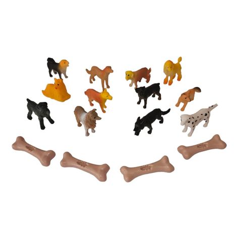 Juguetes De Animales Perros Figuras S-3