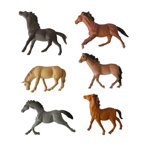 Figuras Caballos Animales Realistas de Juguetes-0