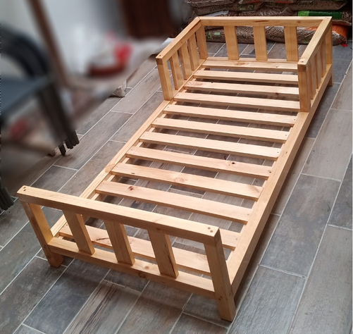 Marquesa Transición Para Niños. Madera. 160x80 Cm-1
