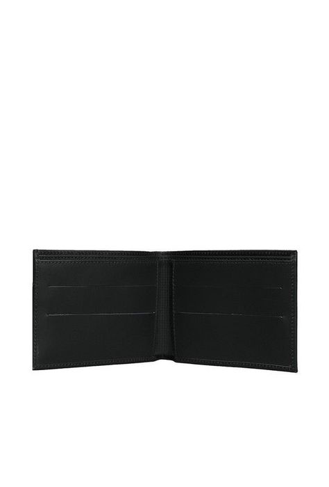 Billetera con tarjetero 100% cuero natural negro Cox Craftmen-2