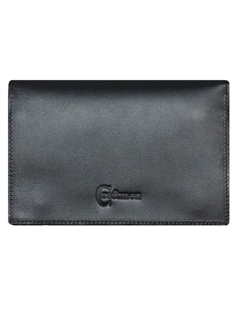 Tabaquera cuero Craftmen  Hombre Negro-1