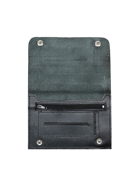 Tabaquera cuero Craftmen  Hombre Negro-2