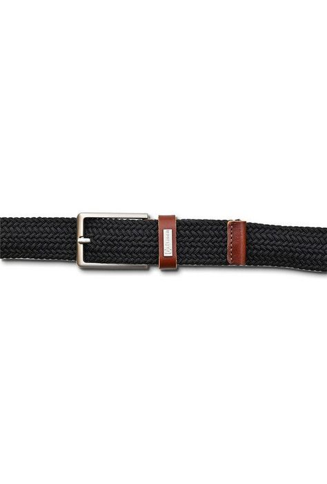 Cinturon Hombre Trenzado negro Craftmen -1