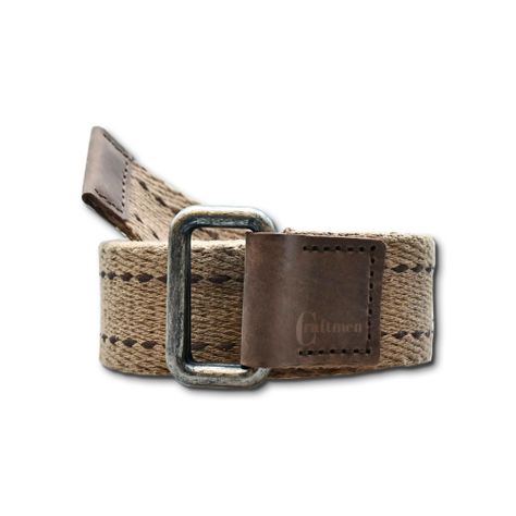Cinturón Hombre, Reata Reversible Beige - Café.-0