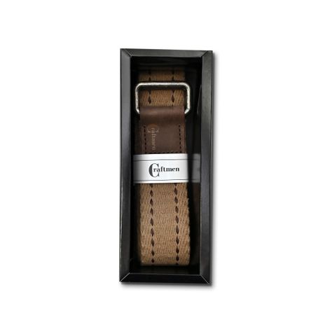 Cinturón Hombre, Reata Reversible Beige - Café.-2