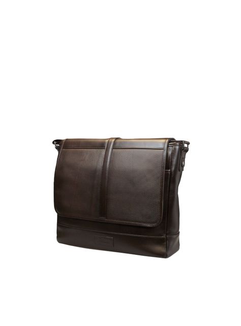Morral Liuton café Craftmen 100% cuero genuino -0