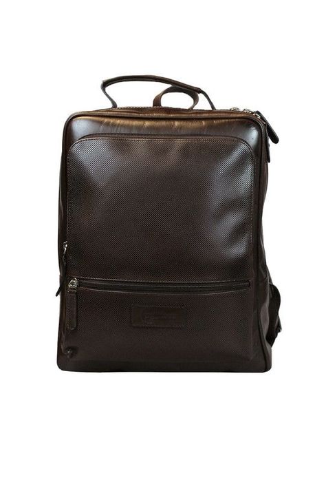 Mochila Notebook 15"  100% cuero natural café  Westminster Craftmen -1