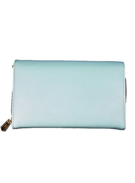 Cartera   Clutch Riviera  Verde Menta, Ecocuero-1