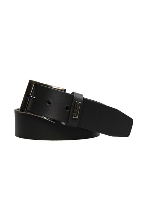 Cinturon Turner Hombre Craftmen  100% cuero genuino  negro-0