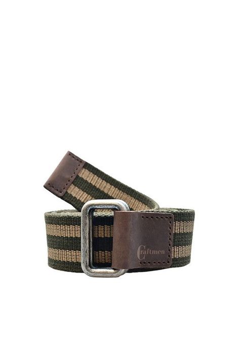 Cinturon Craftmen Reata Color Verde-Beige-0