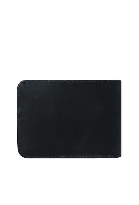 Billetera 100% cuero natural  negro York Craftmen -1
