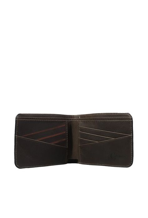 Billetera 100% cuero natural  negro York Craftmen -2
