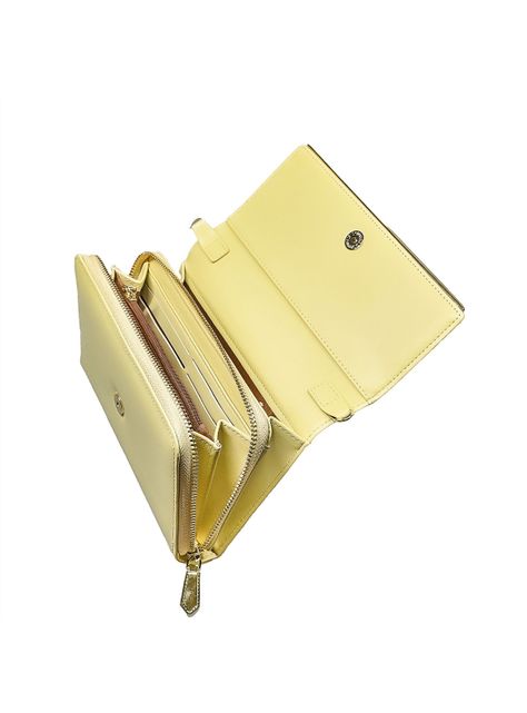 Cartera Clutch Riviera  Amarillo, Ecocuero-2