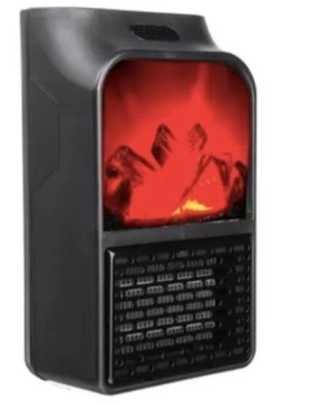 Mini Calefactor Calentador Eléctrico Portátil Led-0