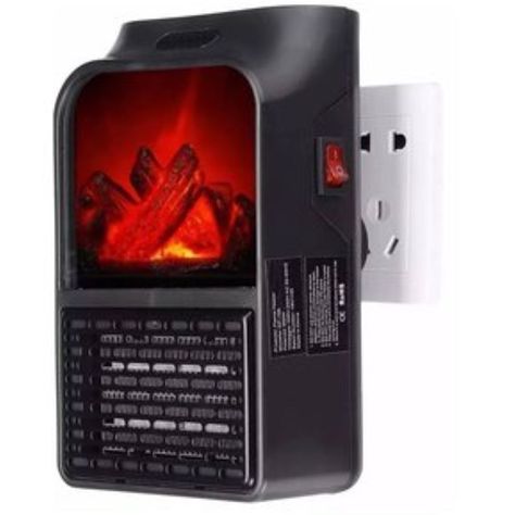 Mini Calefactor Calentador Eléctrico Portátil Led-1