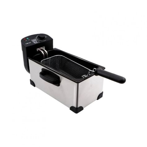 Freidora eléctrica Haeger HG-5299 3.5L plata 60 Hz 220V-2