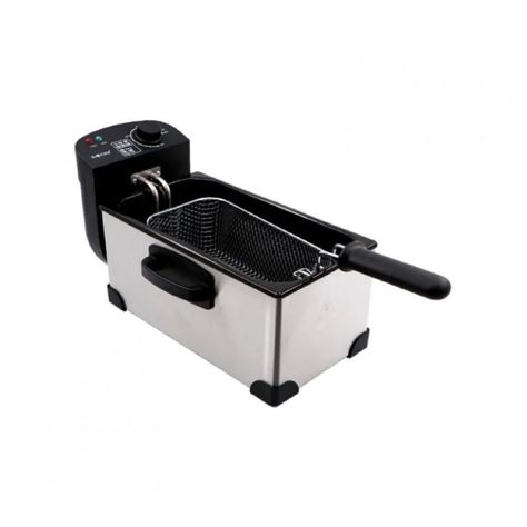 Freidora eléctrica Haeger HG-5299 3.5L plata 60 Hz 220V-0