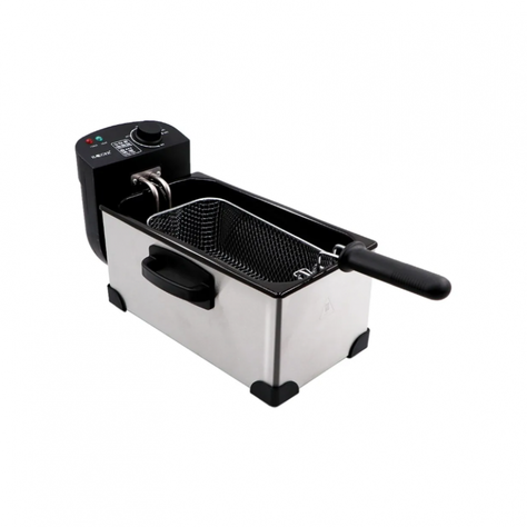 Freidora eléctrica Haeger HG-5299 3.5L plata 60 Hz 220V-4