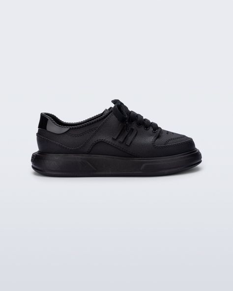 Mini Melissa Bold Sneaker Infantil Negra-0