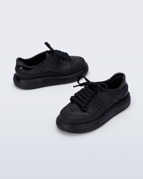 Mini Melissa Bold Sneaker Infantil Negra-1