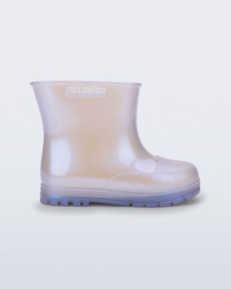 Botin Mini Melissa Coturno Azul/Azul Perlado-0