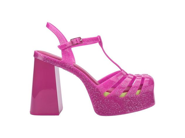 Sandalia Party Heel Rosa Chicle Melissa-0