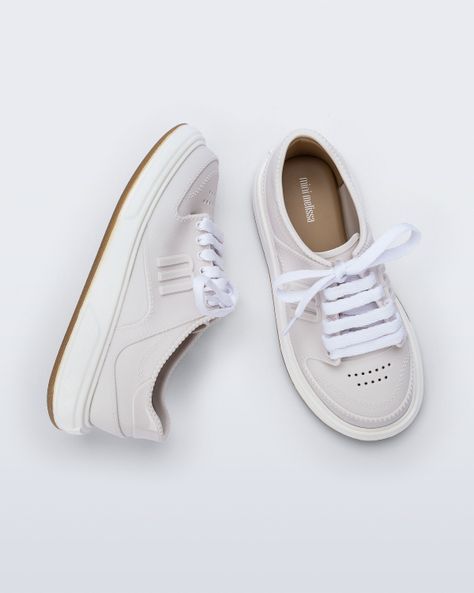 Mini Melissa Bold Sneaker Infantil Blanca-2