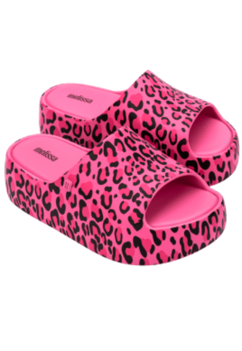 Sandalia Melissa Free Print Platform Rosa/Negro-0
