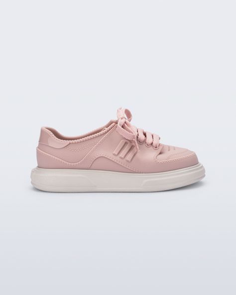 Mini Melissa Bold Sneaker Infantil Rosa/Beige-0