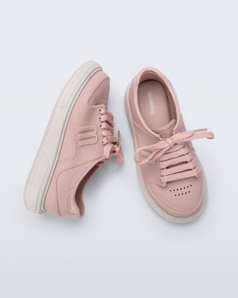 Mini Melissa Bold Sneaker Infantil Rosa/Beige-2