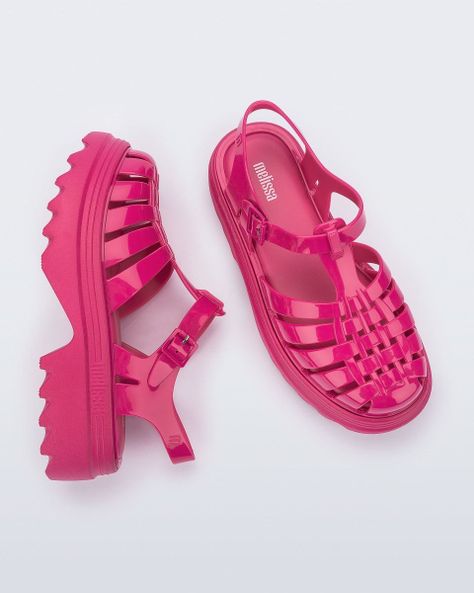 Sandalia Melissa Possession Platform Ii Rosa-2