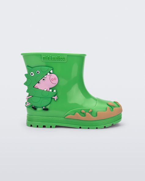 Bota Mini Melissa Welly+Peppa Pig -2