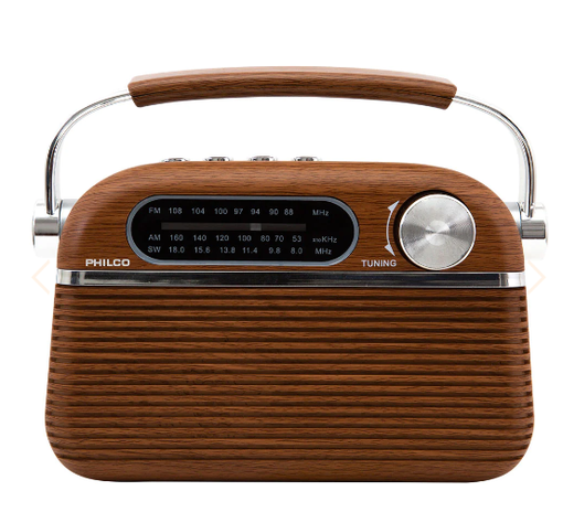 Radio Philco bluetooth Vintage VT329 FM/AM USB SD-1