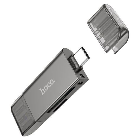Lector de tarjeta micro SD y SSD Hoco HB39-2