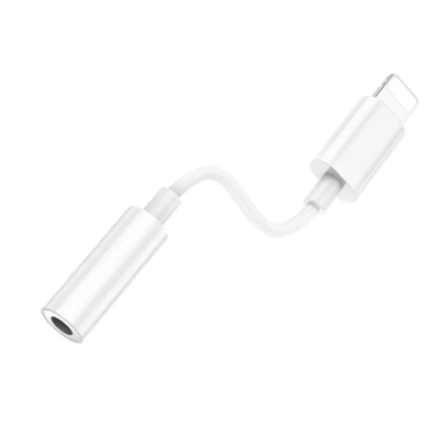 Adaptador Borofone BV21 de audio LIGHTNING a auxiliar 3.5mm-2