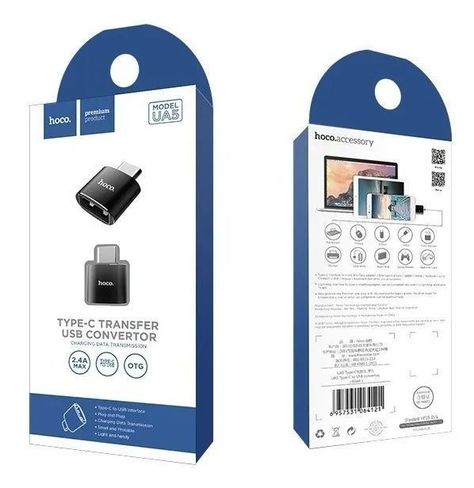 Adaptador  convertidor Hoco UA5 usb-c  a usb 3.0-5