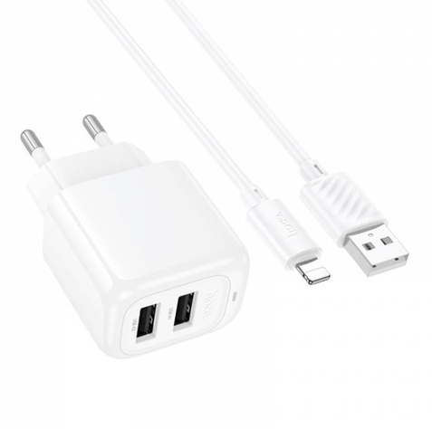 Cargador Hoco CS51A Lighting dual USB-1