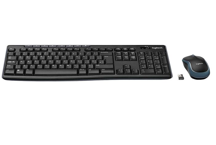 Teclado Logitech inalambrico MK270 negro-0