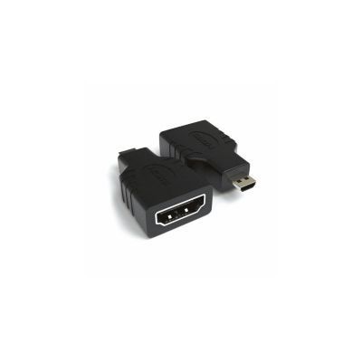 Adaptador Ulink micro hdmi maccho a hdmi hembra negro-0