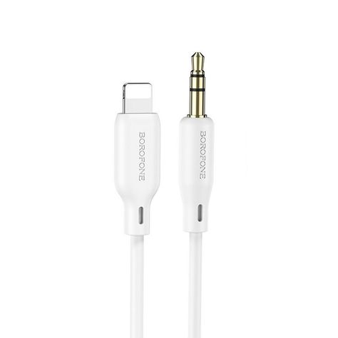Cable Borofone BL18 - JACK 3,5MM A LIGHTNING - 1 MT BLANCO-2
