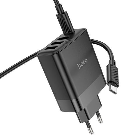 Cargador de pared Hoco C127A USB-C de 45W QC3.0-2