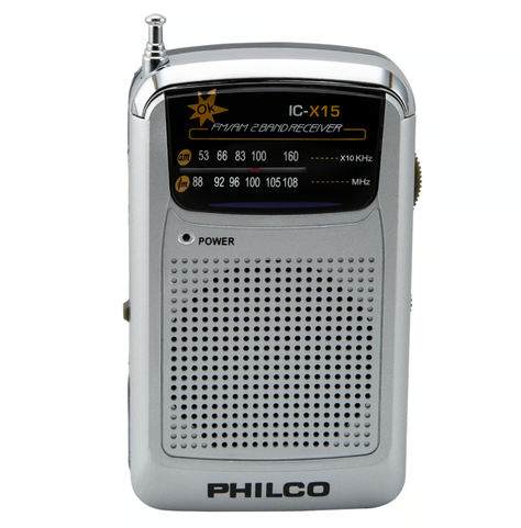 Radio Portatil Philco Con Audifono Icx-15-0