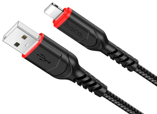 Cable Hoco X59 USB a LIGHTNING 2M  reforzado-0