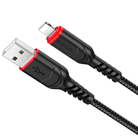 Cable Hoco X59 USB a LIGHTNING 2M  reforzado-1