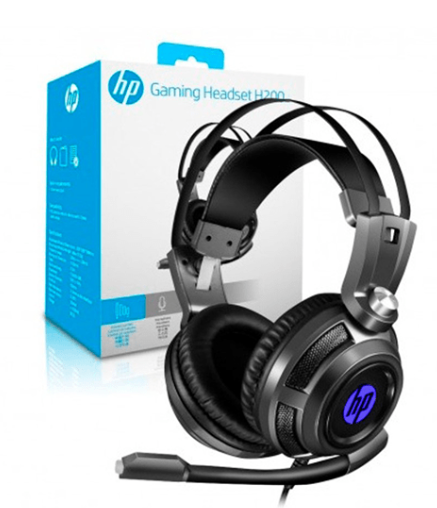 Audífonos Gamer HP H200S Over-Ear con microfono negro-3