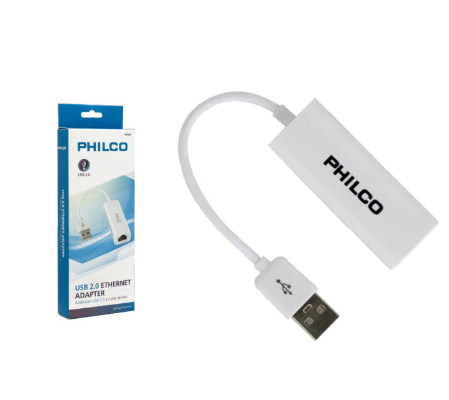Adaptador de Red Philco Rj45 a Usb blanco-2