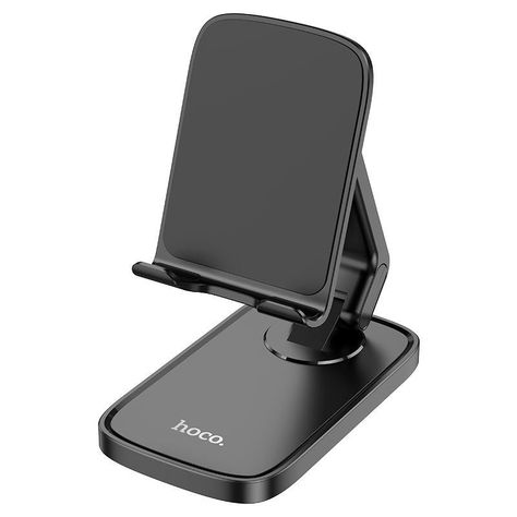 Soporte de celular Hoco HD8 Blackfish para escritorio Negro-1