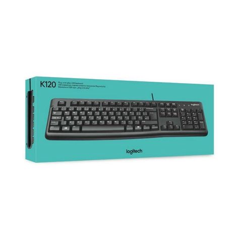 Teclado Logitech K120 USB SP negro-2