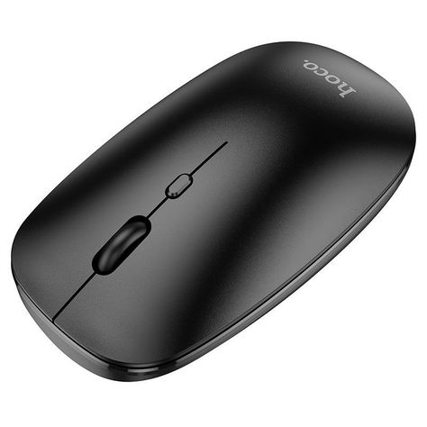 Mouse inalámbrico de doble modo US-B Y Bluetooth Hoco GM15 negro-1