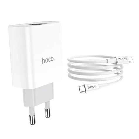 Cargador Hoco C80A con cable USB-C  20W-1